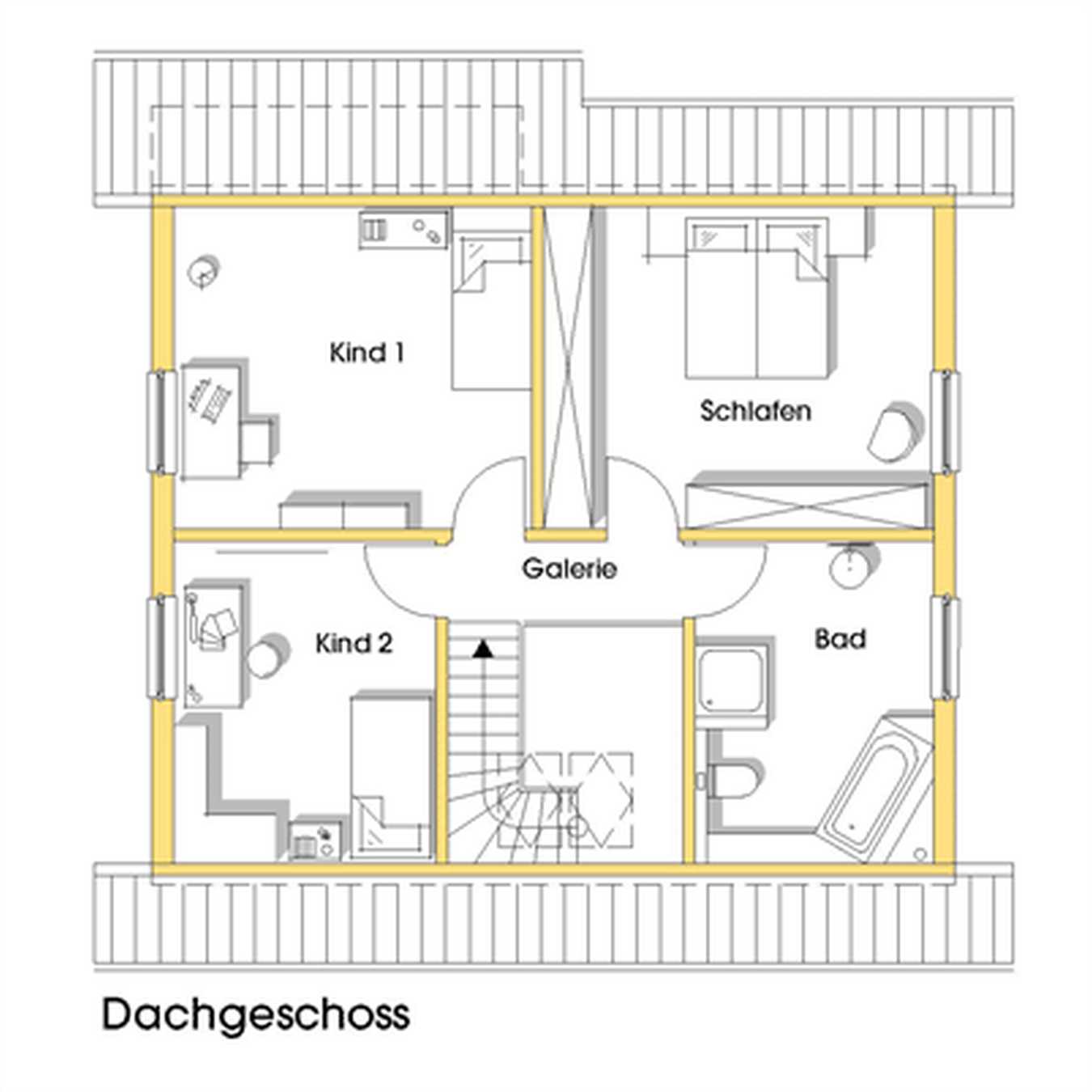 Dachgeschoss Haus Kathrin